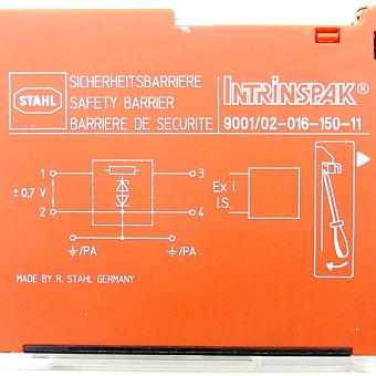 Sicherheitsbarriere 