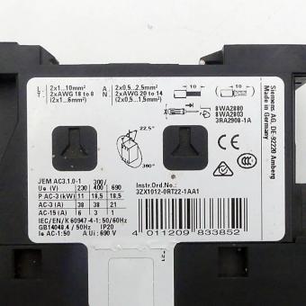 Contactor 3RT2028-2AP00 Used