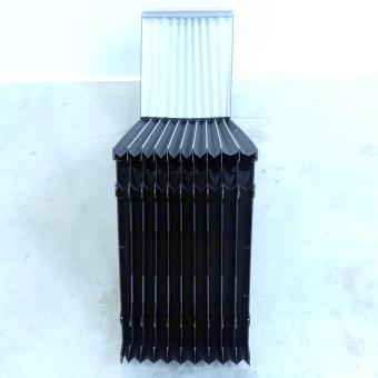 harmonica type cover 600.010-670-2 for Stama CNC 325 / 326 