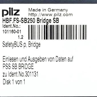 Safety BUS p PSS SB Bridge Gebraucht