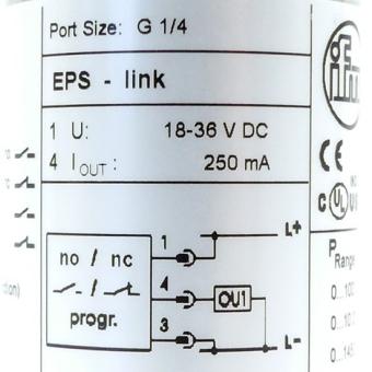 Pressure sensor PN-100-SBR14-HFPKG/US/N 