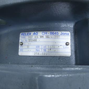 Drehstrommotor Wasssergekühlt HEFIE3 WK160/4-215T 