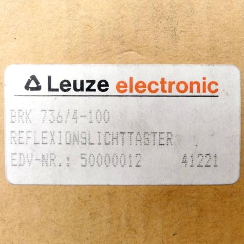 retro-reflective sensor BRK 736/4-100  New FS