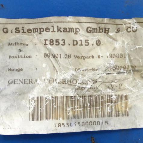 Hydraulic cylinder 20908/1 Used
