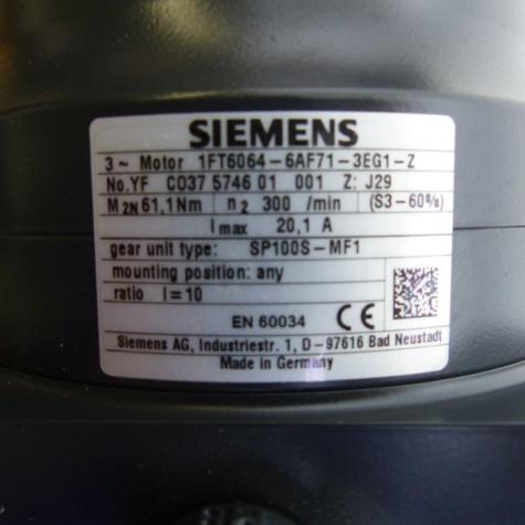Brushless servo motor  with Gear YF CO37 5746 01 New