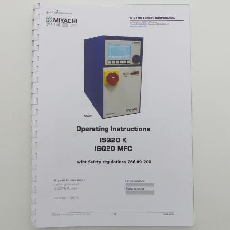 Inverter Control ISQ20  Kompakt-6-AWS  New