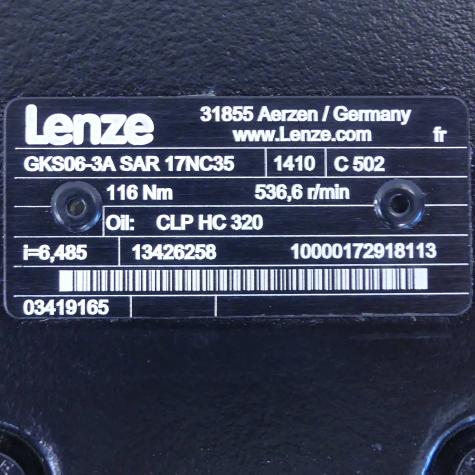 servomotors with gear MCA17N35-SRMP2-Z0F0-ST5F10N-R0SU  Used