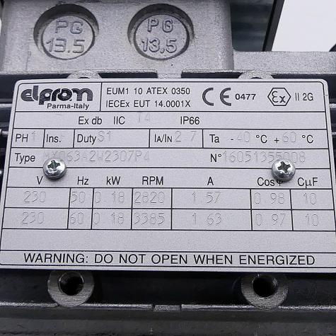Flüssigkeitspumpe nach ATEX 95 EX  Neu