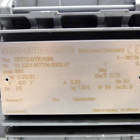 Rundschalttisch + SEW Motor TT 125 Gebraucht