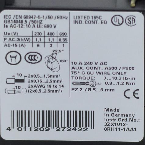 Contactor  New FS