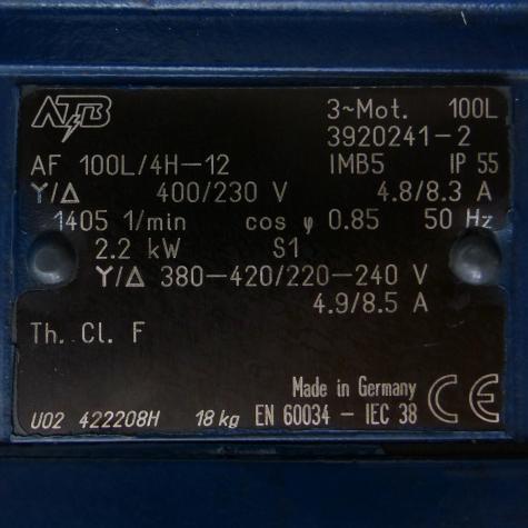 Vacuum Pump P 65 D Used