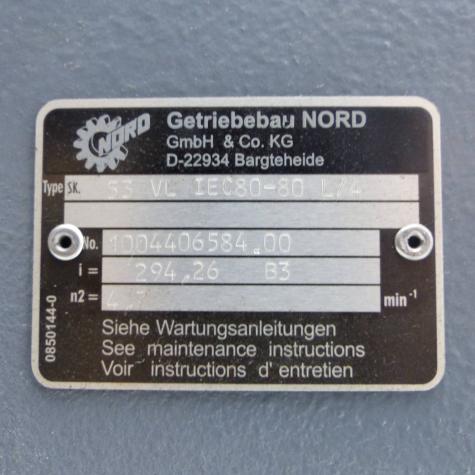 Getriebemotor SK 53 VL IEC80-80 L-4 Neu