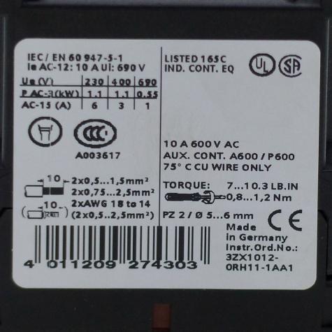 Contactor  New FS