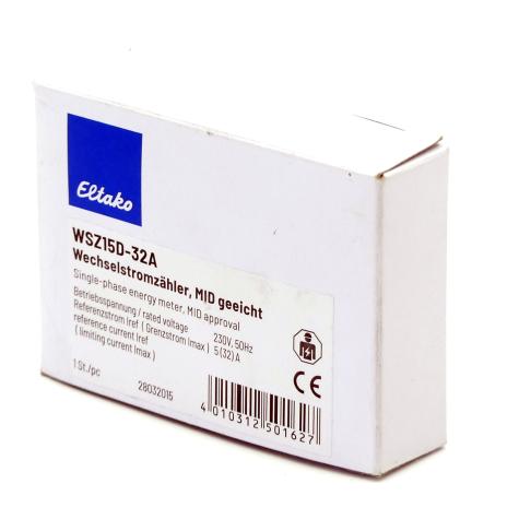 Single-phase energy meter WSZ15D-32A  New FS