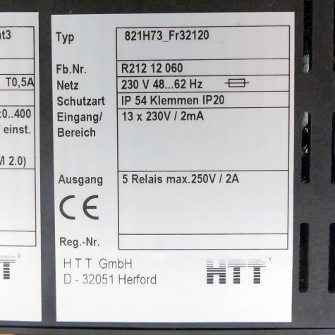 Industrial control 821H73_Fr32120  New FS
