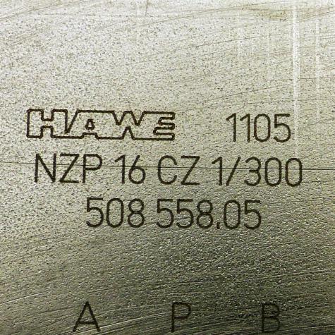 Druckregelventil mit Zwischenplatte NZP 16 CZ 1/300 