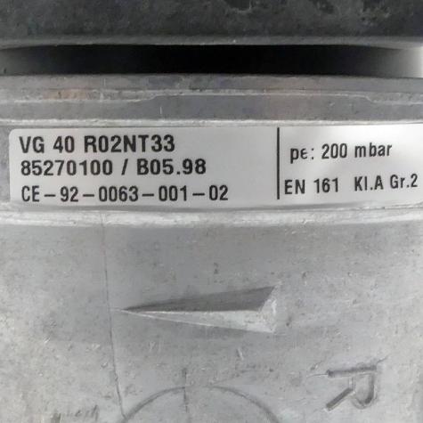 Gas-Magnetventil VG 40 R01NT33D  Neu