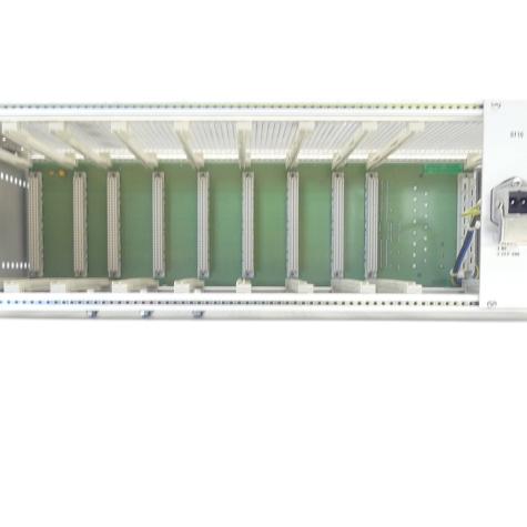 Board with 19 inch rack  Used