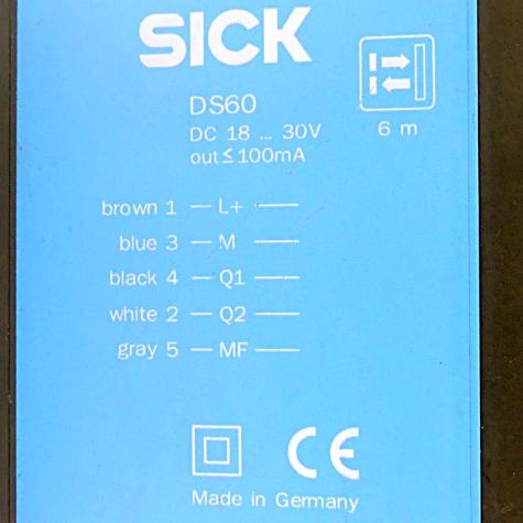 Distance sensor  DS60-P3111  Used