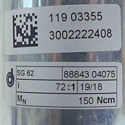 Getriebemotor  Neu