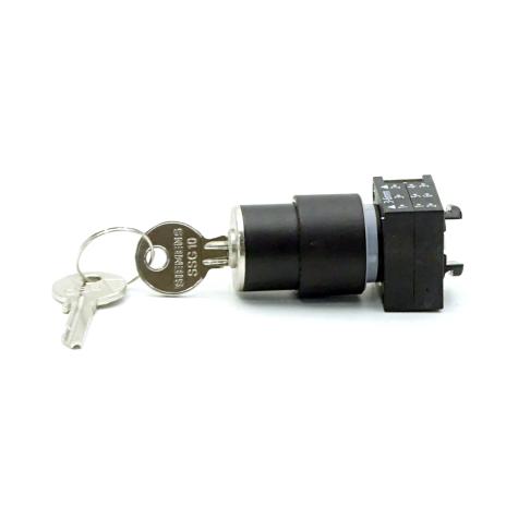 Key operated switch CES 3SB3000-4LD11 New FS