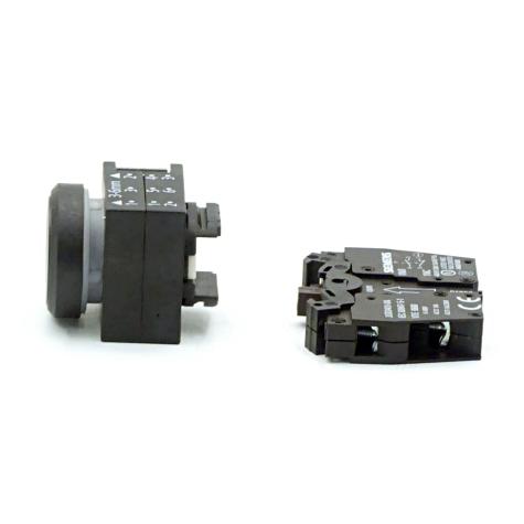 3 Pieces push-button black 3SB3201-0AA11 New FS
