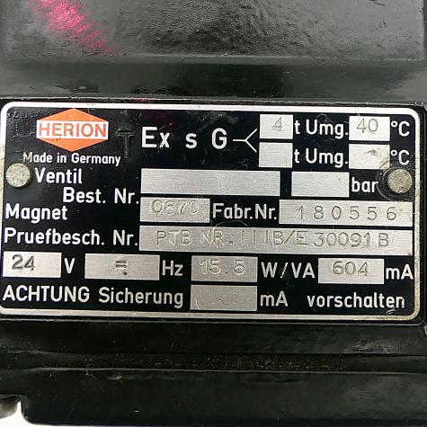 direktgesteuertes Magnetventil  Gebraucht