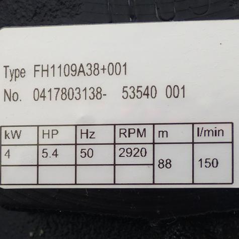 Kühlmittelpumpe 0417803138-53540 Neu