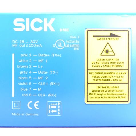 Long range distance sensor DME4000-211 Refurbished