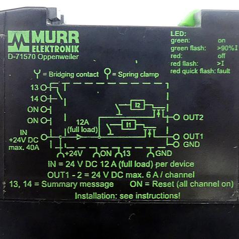 Load circuit monitoring  