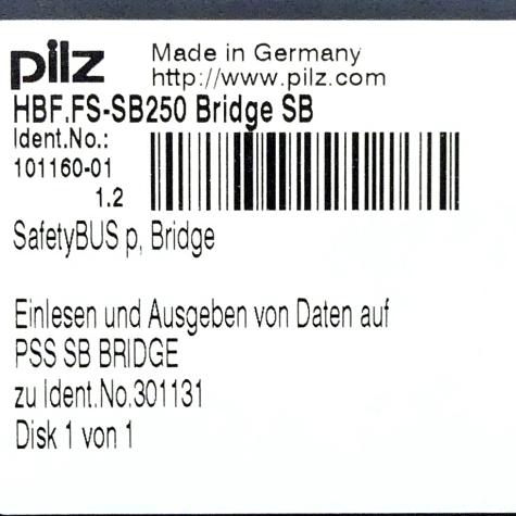 Safety BUS p PSS SB Bridge Used
