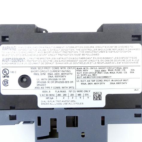 Leistungsschalter 3RV2021-HA10 Neu OVP