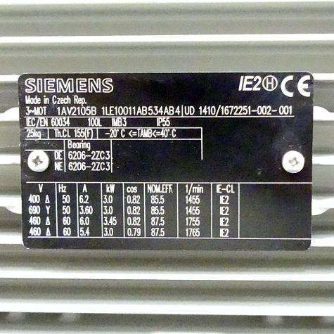 Spiralgehäusepumpen + Motor 1AV2105B Neu