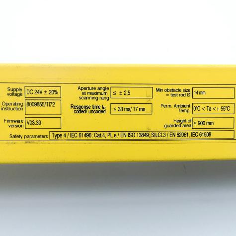 Safety light Curtain C40E-0901CE010 Used