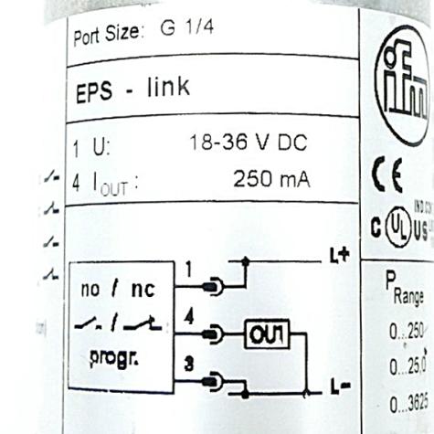Pressure sensor with display  