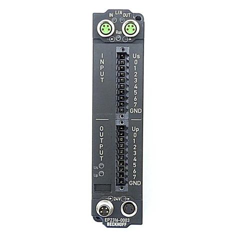 EtherCAT Box, 8-Kanal-Digital-Eingang / Ausgang  