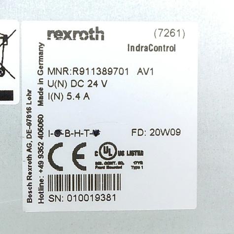 IndraControl V VPB40.4D1P-16GNN-D8D-HN-NN-FW Used