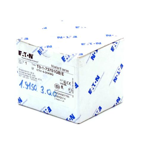 Control switch T0-1-73751GB/E  