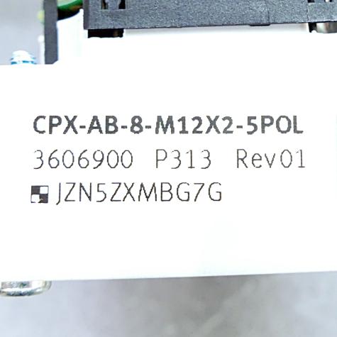 Input module with manifold block 550202 + 3606900 
