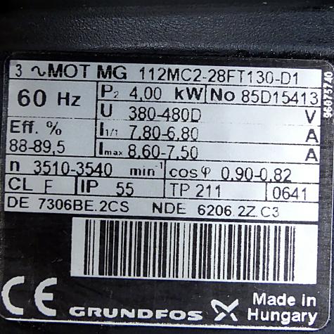 Kreiselpumpe MTR10-14/10 A-W-I-HUUE Gebraucht