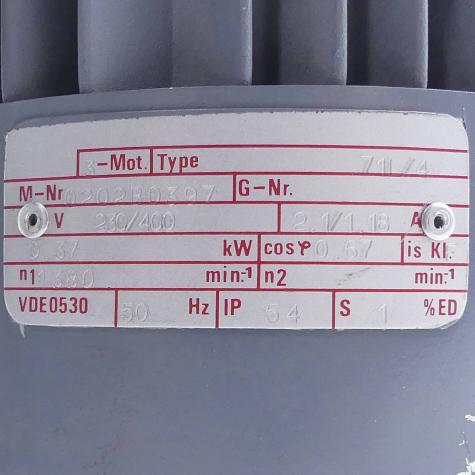 Getriebemotor SR340F-71L4  Neu