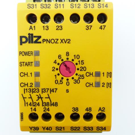 Safety Relay PNOZ XV2 PNOZ XV2 30/24VDC 2n/o 2n/o t Used