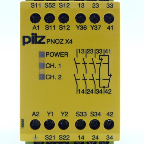 Not-Aus-Schaltgerät PNOZ X4 230VAC 3n/o 1n/c PNOZ X4 230VAC 3n/o1n/c Neu OVP
