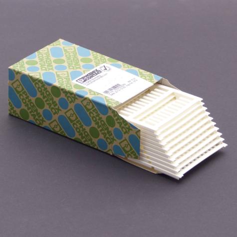 Leitermarker Etiketten UC-WMCO 2,1 (12X3) Weiß UC-WMCO 2,1 