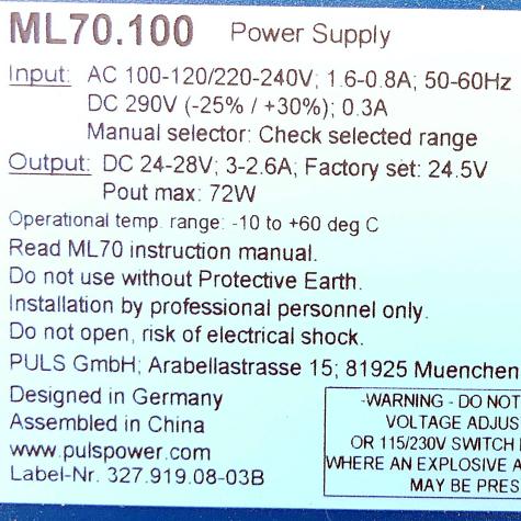 Hutschienen-Netzteile für 1-Phasen-Systeme  