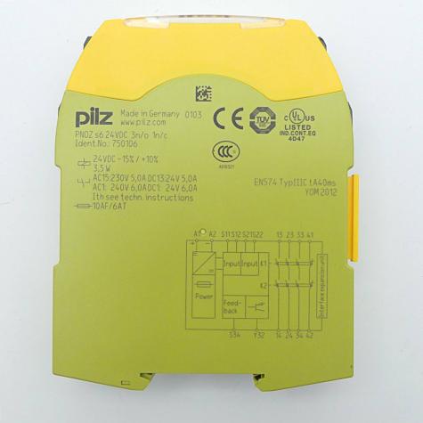 two-hand monitoring PNOZ s6  Used