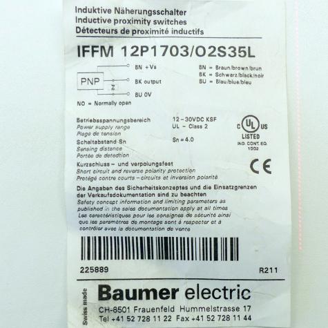 Proximity Switch R211 New FS