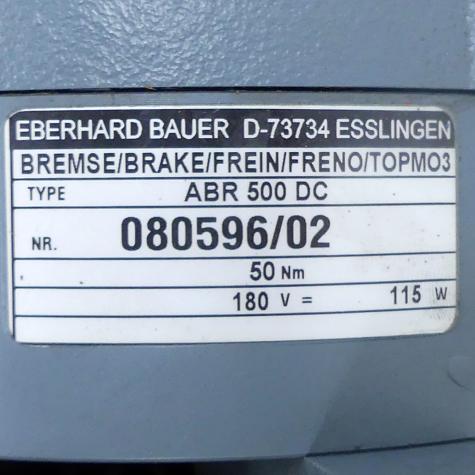 Flachgetriebemotor mit Bremse  Neu