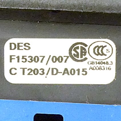 Not-Aus-Schalter DES F15307/007 Gebraucht