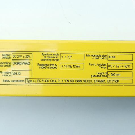 Sicherheitsvorhang Empfänger C40E-0903CA010 Gebraucht
